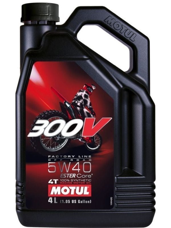Motul 300V 5W-40 4T FL - 4 Litre Motosiklet Yağı