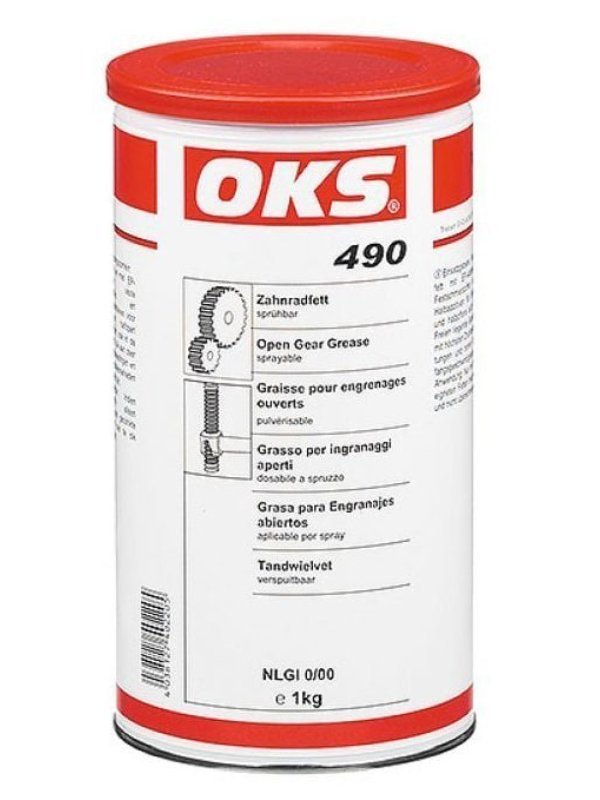 OKS 490 - 1 KG Grafitli Yüksek Performans Açık Dişli Gresi