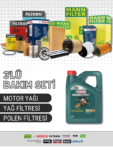 Audi A5 1.4 TFSI 150 HP Castrol 10W-40 Motor Yağlı Bakım Seti (2017-2021) 3 Parça Set