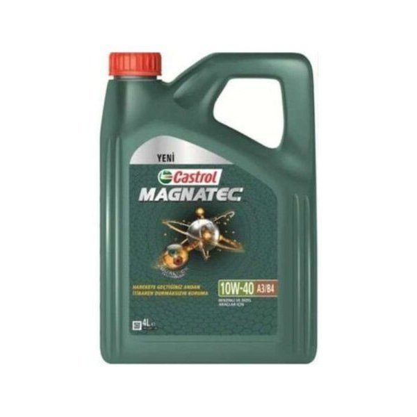 Castrol Magnatec 10W-40 – 4 Litre Motor Yağı 2024 Üretim