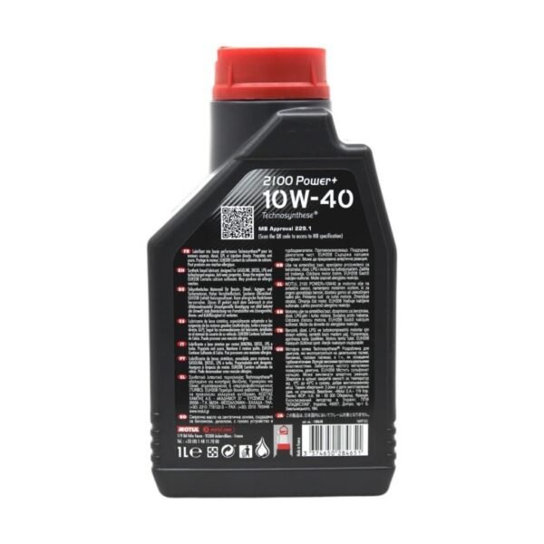 Motul 2100 Power+ 10W40 1 Lt Motor Yağı