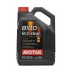 Motul 8100 Eco-Clean 0W20 5 Lt Partiküllü Motor Yağı