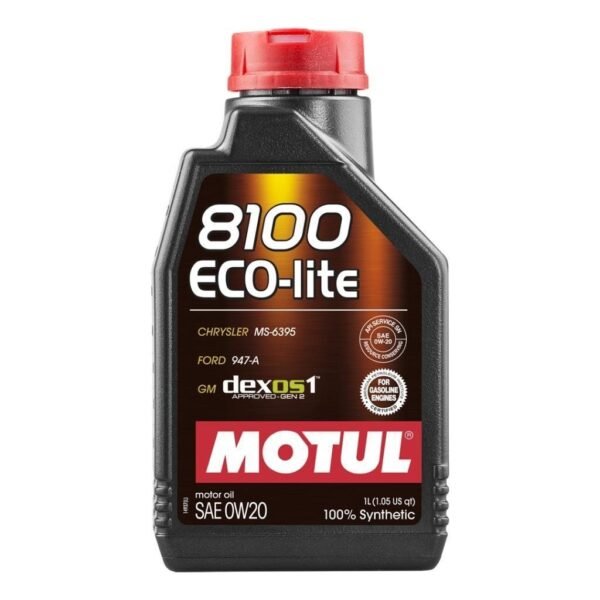 Motul 8100 Eco-Lite 0W20 1 Lt Tam Sentetik Motor Yağı