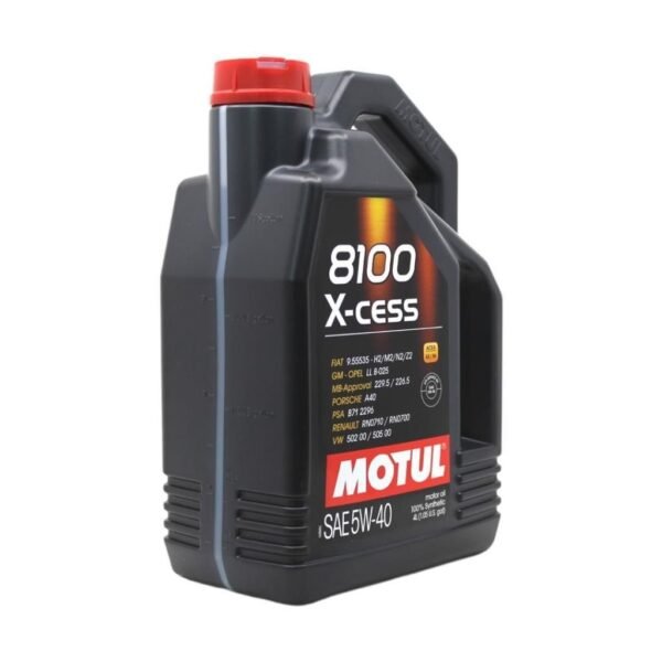 Motul 8100 X-Cess 5W40 4 Lt Tam Sentetik Motor Yağı