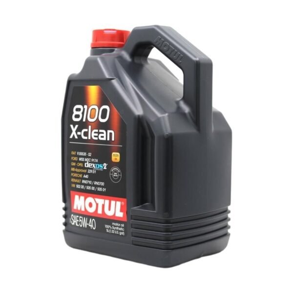 Motul 8100 X-Clean 5W40 5 Lt Tam Sentetik Motor Yağı