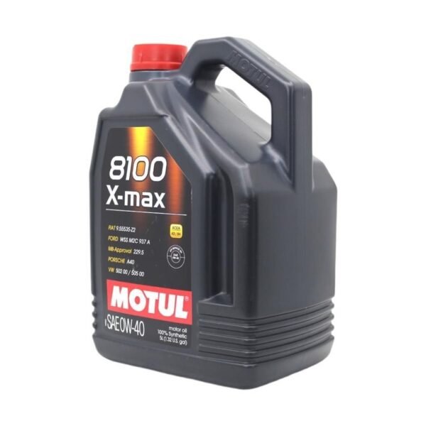 Motul 8100 X-Max 0W40 5 Lt Tam Sentetik Motor Yağı