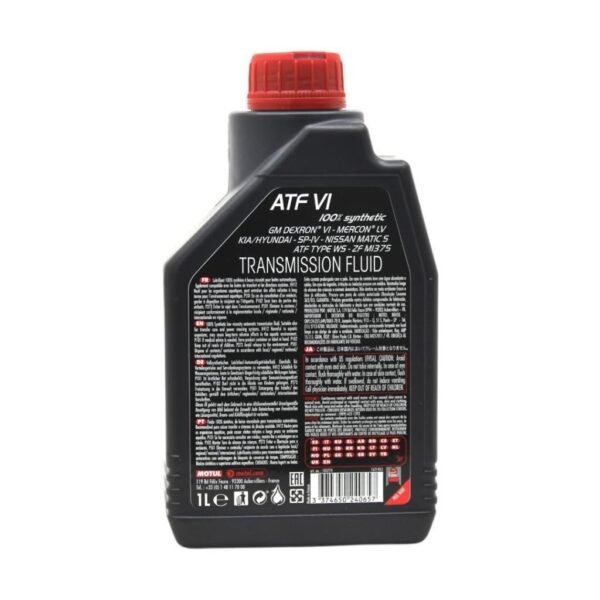 Motul ATF VI 1 Lt Otomatik Şanzıman Yağı