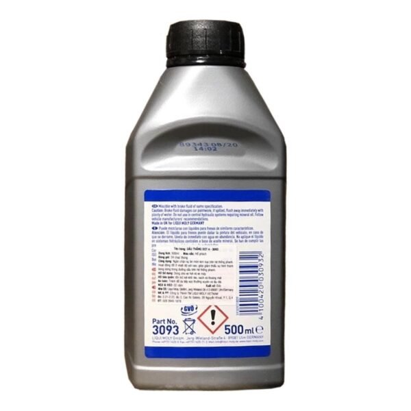 Liqui Moly Brake Fluid Dot 4 500 Ml Fren Hidrolik Yağı (3093)