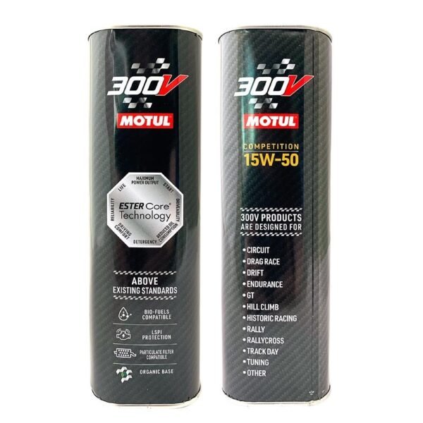 Motul 300V Competition 15W50 2 Lt Tam Sentetik Motor Yağı