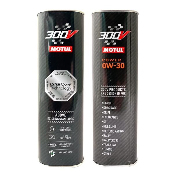 Motul 300V Power 0W30 2 Lt Tam Sentetik Motor Yağı
