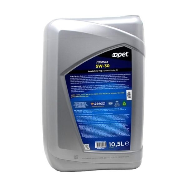 Opet Fullmax 5W30 10.5 Lt Tam Sentetik Motor Yağı
