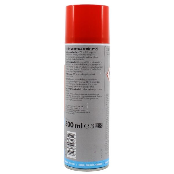 Würth Zift Katran Temizleyici Spreyi 300 ML Zift Çıkarıcı