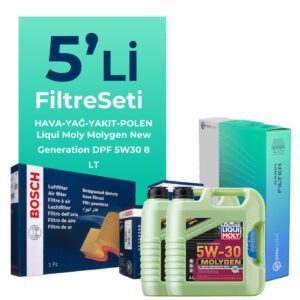 Bosch Hyundai ix35 2.0 Dizel Filtre Bakım Seti Liqui Moly Motor Yağlı (2010-2015) 5 Li