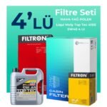 Filtron Alfa Mito 1.4 TB Filtre Bakım Seti Liqui Moly Motor Yağlı (2009-2018) 4 Lü