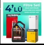 Filtron Kia Rio 1.4 Benzin Filtre Bakım Seti Motul Motor Yağlı (2005-2011) 4 Lü