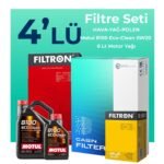Filtron Mercedes C200 1.5 Hybrid Filtre Bakım Seti Motul Motor Yağlı (2021-2024) 4 Lü