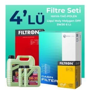 Filtron Subaru Outback 2.0 Dizel Filtre Bakım Seti Liqui Moly Motor Yağlı (2011-2014) 4 Lü