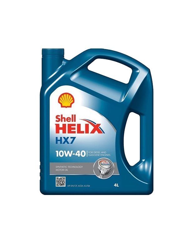 Shell Helix HX7 10W-40 - 4 Litre Üretim 2024 Fırsat