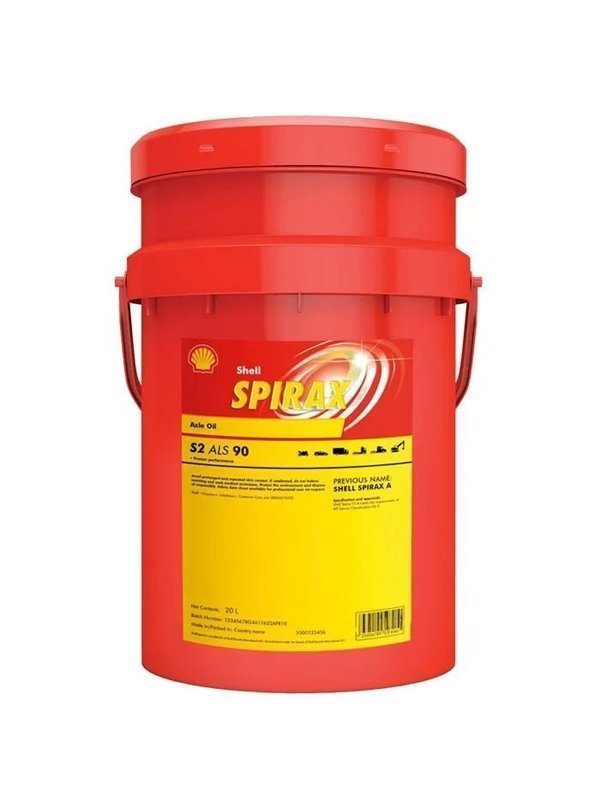 Shell Spirax S2 ALS 90 (GL5) - 20 Litre Şanzıman Yağı
