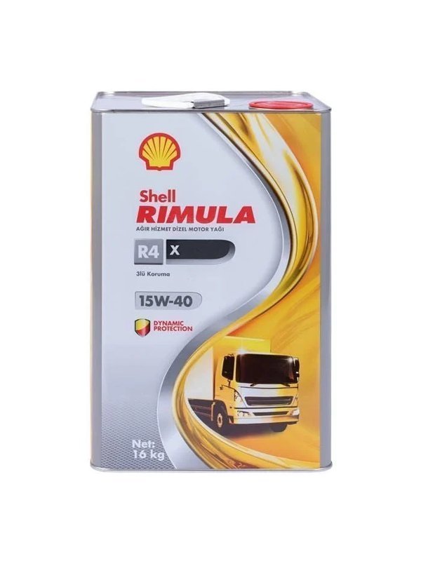 Shell Rimula R4 X 15W-40 - 18 Litre Motor Yağı