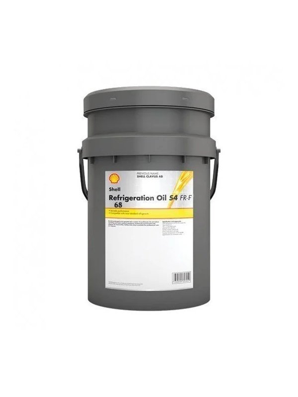 Shell Refrigeration Oil S4 FR-F 68 - 20 Litre Kompresör Yağı