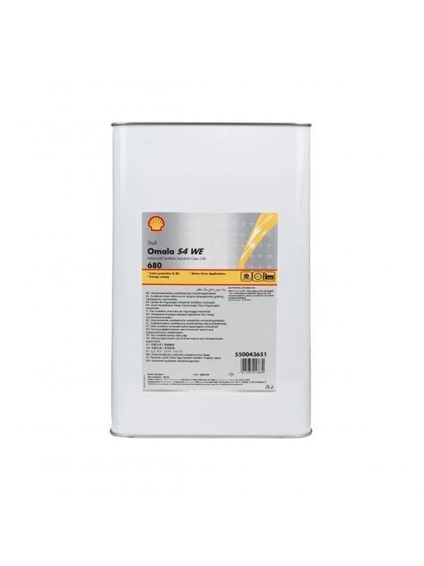 Shell Omala S4 WE 680 - 20 Litre Şanzıman Yağı