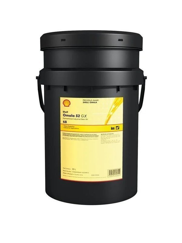 Shell Omala S2 GX 68 - 20 Litre Şanzıman Yağı