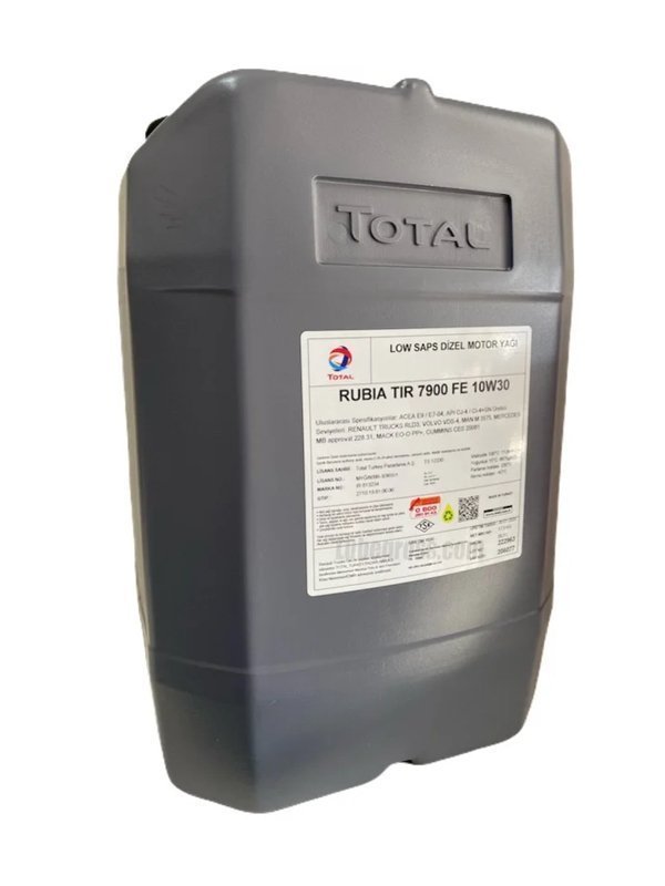 Total Rubia TIR 7400 FE 10W-30 20 Litre Motor Yağı
