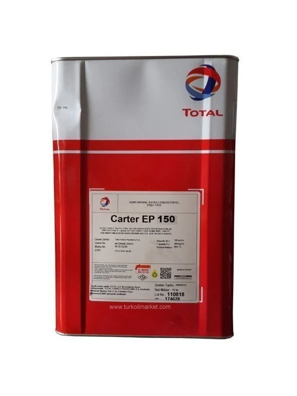 Total Carter EP 220 - 16 kg Şanzıman Yağı