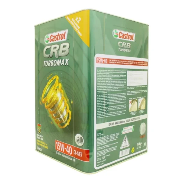 Castrol Turbomax 15W-40 18 Litre (16 KG) Motor Yağı - 2025 Üretim