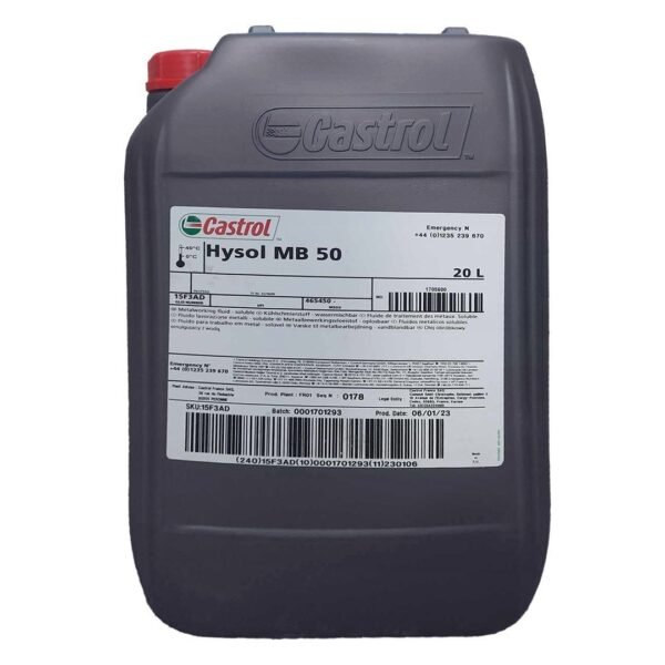 Castrol Hysol MB 50 Bor Yağı 20 Lt Soğutma Sıvısı
