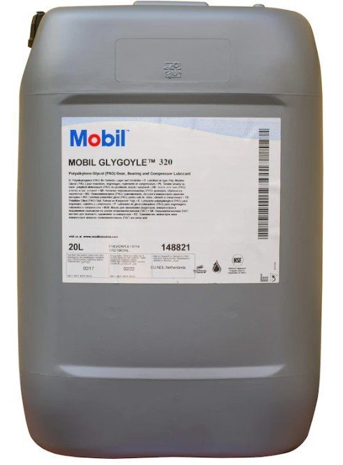 Mobil Glygoyle 320 20 Lt Dişli Yatak ve Kompresör Yağı