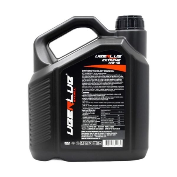 Uberlub Excell Extreme 10W40 4 Lt Motor Yağı