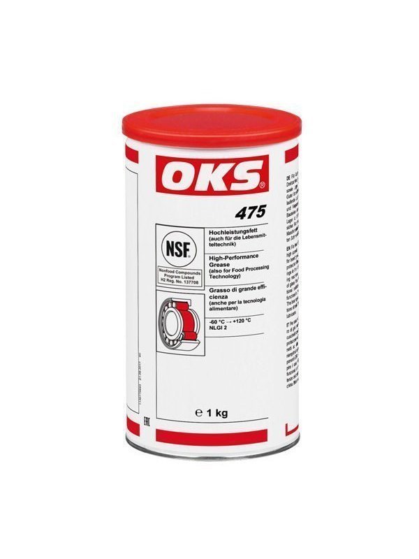 OKS 475 PTFE'li Yüksek Devir Gıda Gresi 1 Kg
