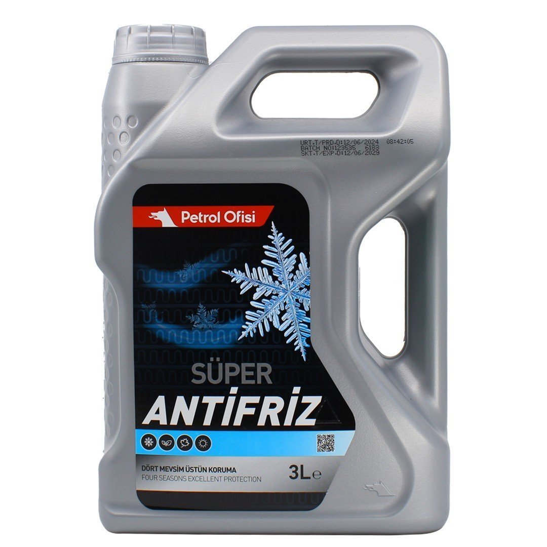 Petrol Ofisi Süper Antifriz 3 Lt Yeşil Antifiriz