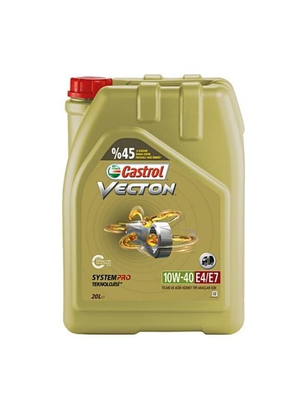 Castrol Vecton E4-E7 10W-40 20 Litre Üretim 2024