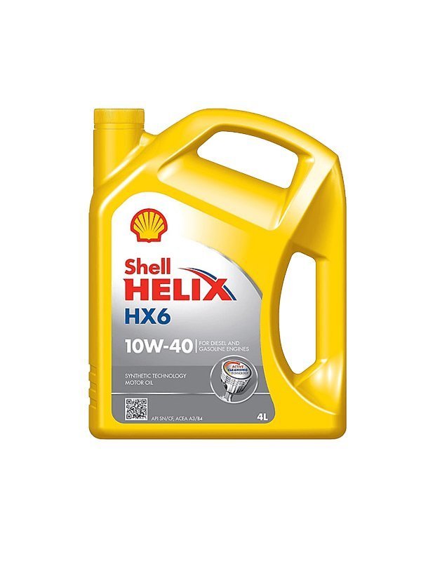Shell Helix HX6 10W-40 - 4 Litre 2025 Üretim