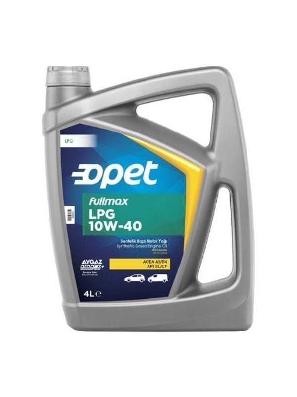 Opet Fullmax LPG 10W-40 - 4 L Motor Yağı Fırsat Ürünü