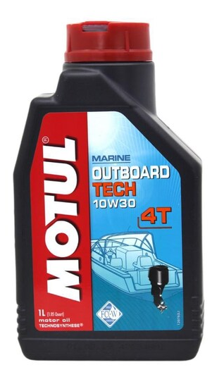 Motul Outboard Tech 4T 10W-30 - 1 Litre Motor Yağı