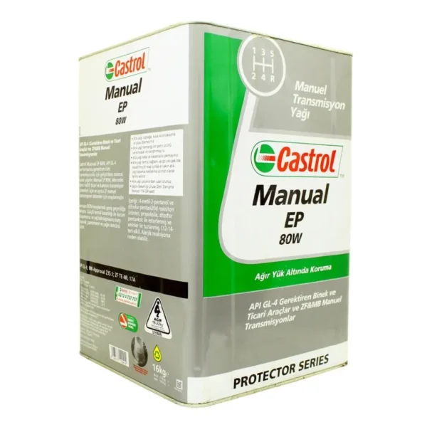 Castrol Transmax Manual EP 80W 16 Kg Manuel Şanzıman Yağı