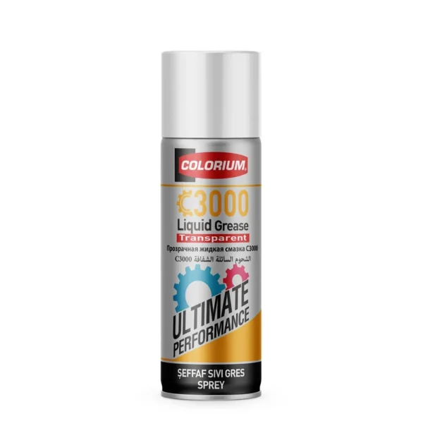 Colorium H3000 Şeffaf Sıvı Gres Sprey 400 Ml
