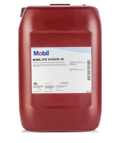 Mobil DTE 10 Excel 68 20 Lt Yüksek Performanslı Hidrolik Yağ