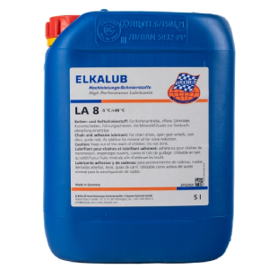 Elkalub LA 8 - 5 Litre Matbaa Zincir Yağı
