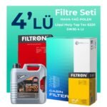 Filtron Citroen DS4 1.5 Dizel Filtre Bakım Seti Liqui Moly Top Tec 6320 5W-30 4 Litre Motor Yağlı (2022-2024) 4 Lü