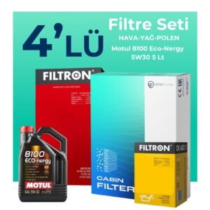 Filtron Subaru Impreza 1.5 Filtre Bakım Seti Motul Motor Yağlı (2008-2011) 4 Lü