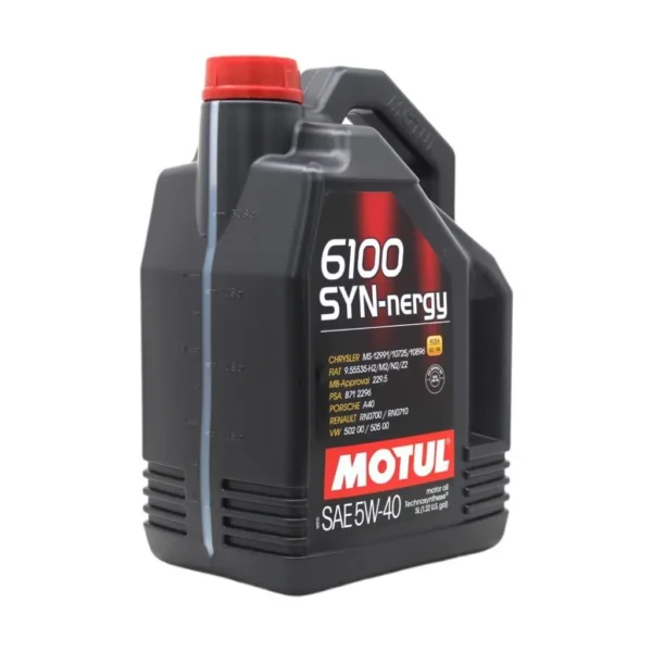 Motul 6100 SYN-Nergy 5W40 5 Lt Motor Yağı (4 Adet)