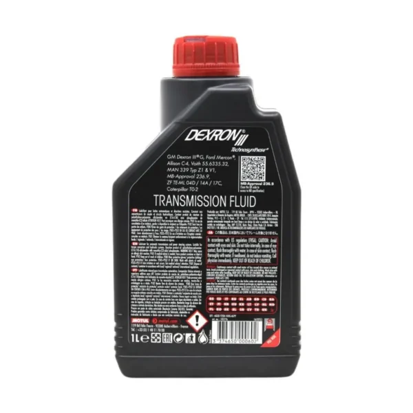 Motul Dexron III 1 Lt Otomatik Şanzıman Yağı (2 Adet)