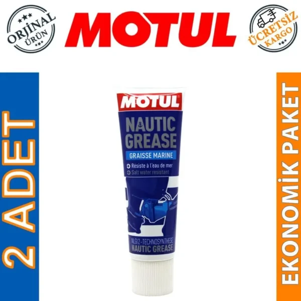 Motul Nautic Grease 200 Gr. Deniz Marin Tekne Gresi (2 Adet)