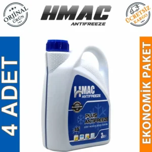 HMac Yeşil Antifriz 3 Lt -40 Derece (4 Adet)