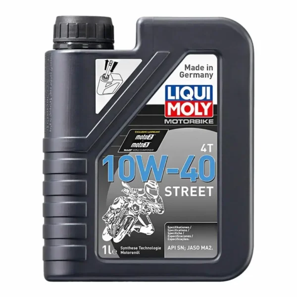 Liqui Moly 10W-40 4T Street 1 Lt Motosiklet Motor Yağı (1521)